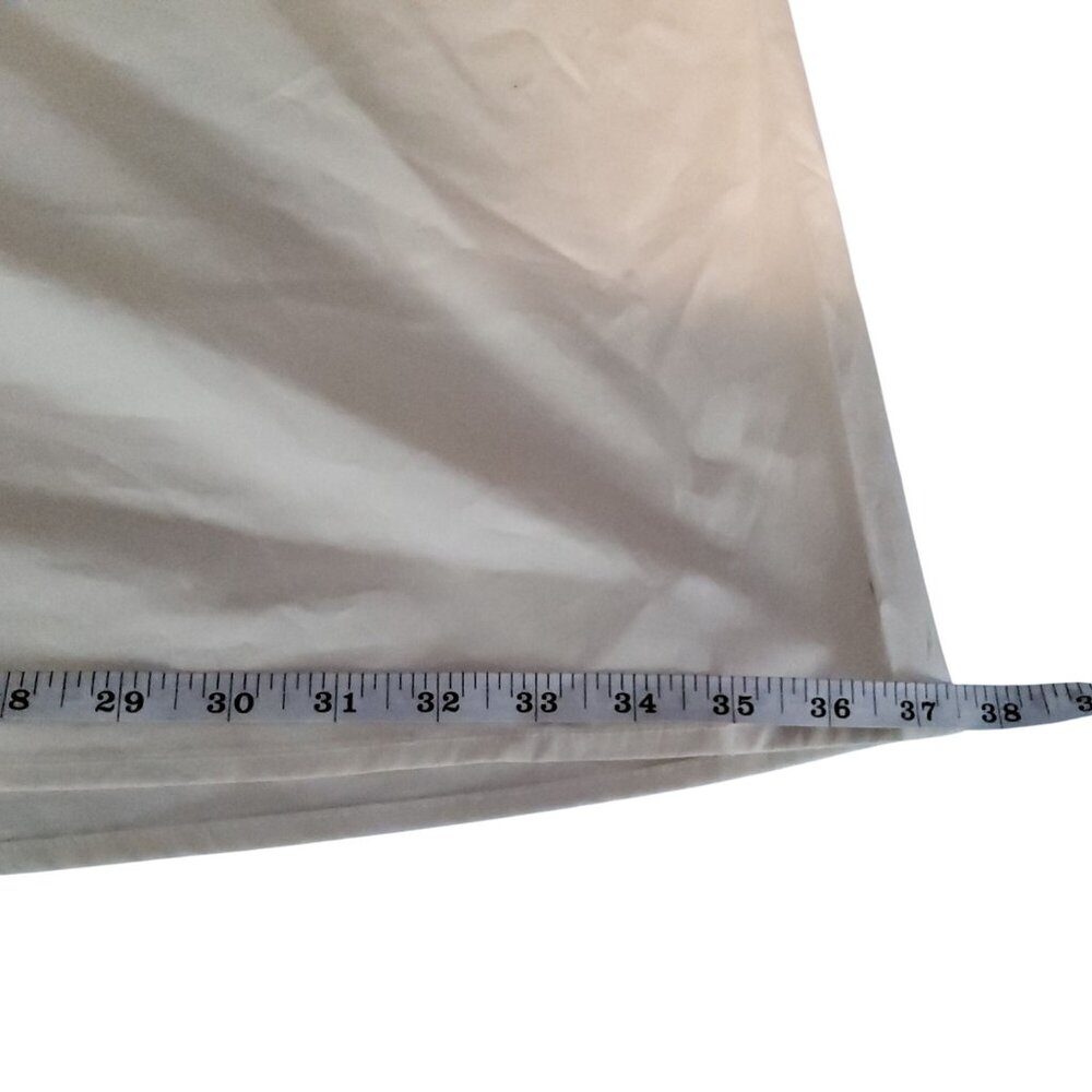 Who What Wear Womens XL White Sleeveless Dress Lower: 100% Cotton - Picture 12 of 12